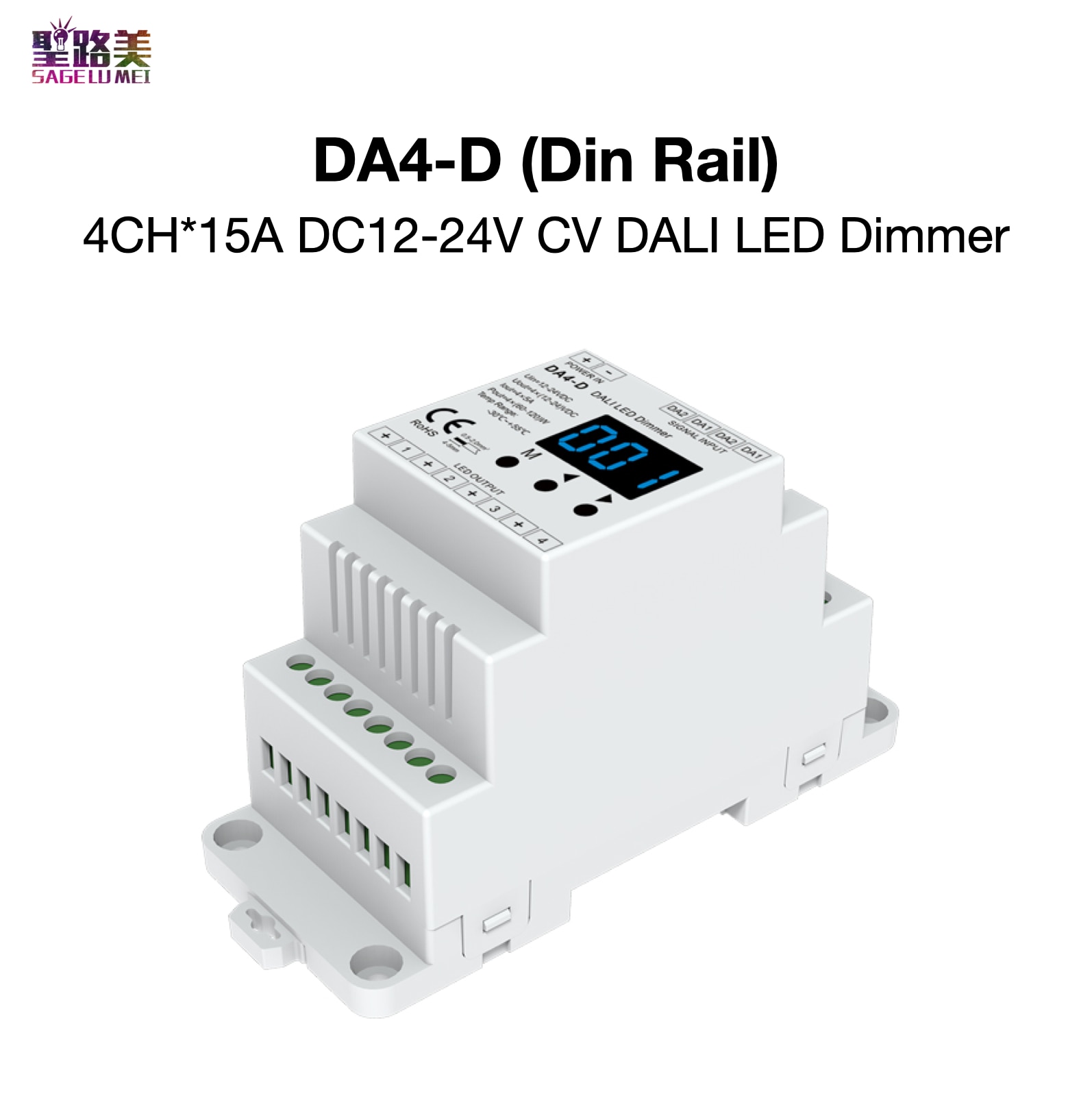 DA4-D ( ) 4CH * 15A DC12-24V CV DALI LED ..
